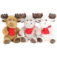 BOON HOND SPEELG. Boon hond speelgoed kerstspeelgoed rendier assortie 32cm