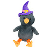 BOON HOND SPEELG. Boon hond speelgoed kraai met halloween hoed grijs eco 38cm
