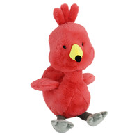 BOON HOND SPEELG. Boon hond speelgoed flamingo pluche roze met piep eco 50cm