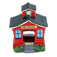 Boon aqua deco Boon aqua deco ornament visschool rood 10cm