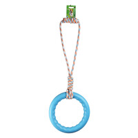 BOON HOND SPEELG. Boon apporteerring + lus EVA drijvend blauw 75/26cm