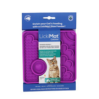 LICKIMAT Lickimat likmat catster paars 15cm