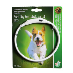 Boon Boon veiligheidshalsband LED 30-40cm verstelbaar multicolor