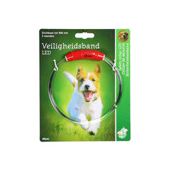 Boon Boon veiligheidshalsband TPR led 40cm rood