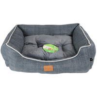 Boony Boony divan linnenlook 60 x 50cm grijs