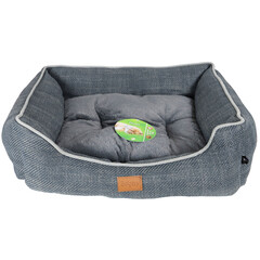 Boony Boony divan linnenlook 60 x 50cm grijs