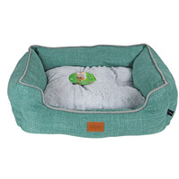 Boony Boony divan linnenlook 60 x 50cm pastel groen