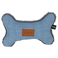 Boony Boony speelbot linnenlook + piep 21cm pastel blauw