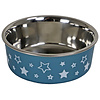 Boon Boon eetbak RVS sterrenprint 13cm/540ml blauw