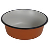 Boon Boon eetbak RVS pawprint 13cm/470ml terracotta