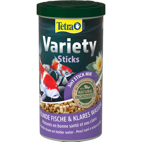 Tetra Pond Tetra Pond Variety Sticks, 1 liter.
