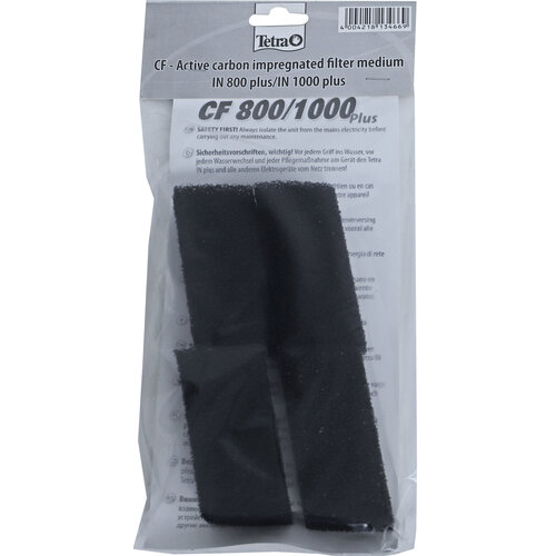 Tetra techniek Tetra koolpatroon IN800 plus/IN1000 plus zak a 4 stuks.