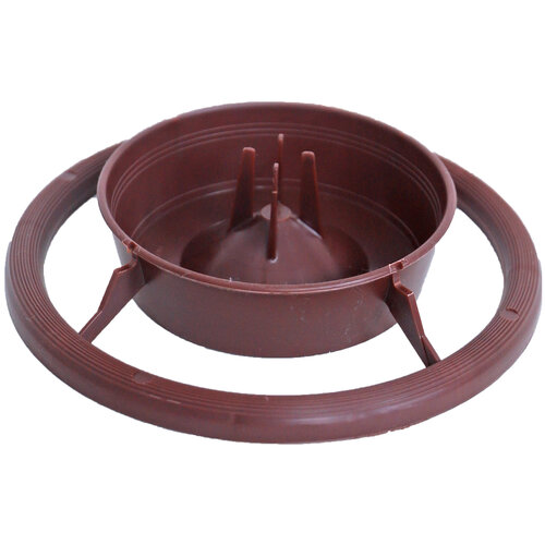 Losse onderbak voor glazen pot.