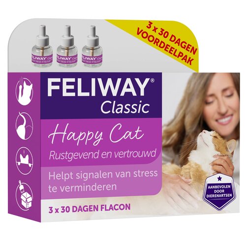 Feliway Feliway Classic Tripack Navulling 3 st.