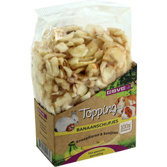 Esve Topping Banaanschijfjes Knaagdier 125 gr.