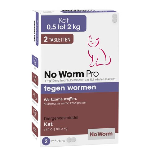 No Worm No Worm Pro Kitten 2 tab.