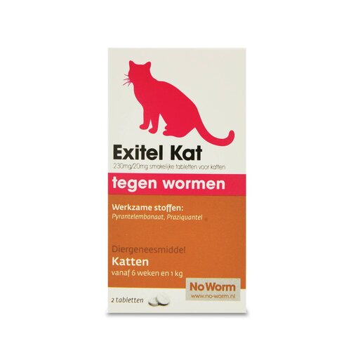No Worm No Worm Exitel Kat 2 tab.