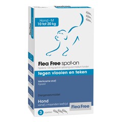 Emax Flea Free Spot On Hond M 3 pip. 10 - 20 kg