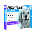 Frontline Frontline spot on dog L 4 Pipet 4 pip. 20 - 40 kg