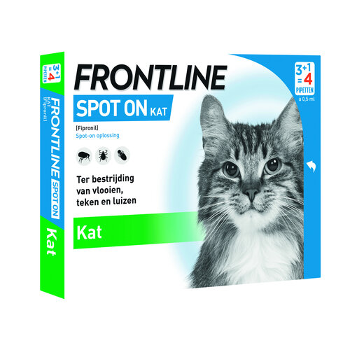 Frontline Frontline spot on kat 4 pip 4 pip.