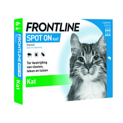 Frontline Frontline spot on kat 6 pip 6 pip.