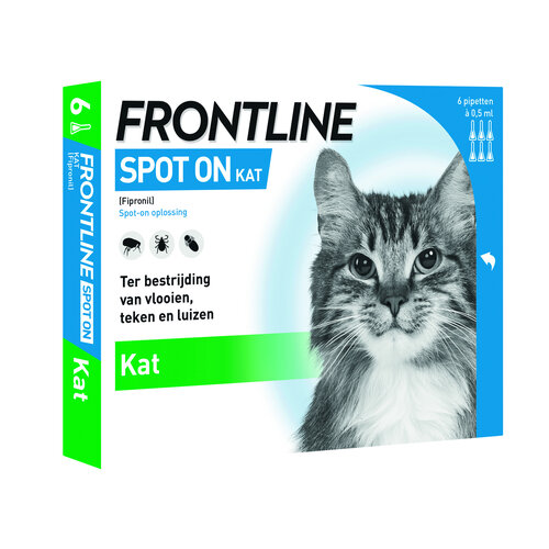 Frontline Frontline spot on kat 6 pip 6 pip.