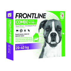 Frontline Frontline COMBO Dog L 4+2 Pipet 6 pip. 20 - 40 kg