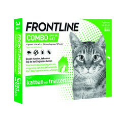 Frontline Frontline COMBO Cat 3 Pipet 3 pip.