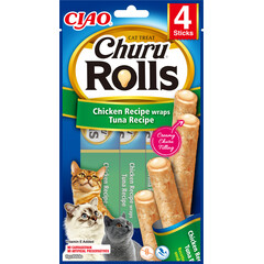 Inaba Inaba Churu Rolls Wraps Tuna 4x10 gr.