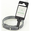 Tijssen goed voor dieren Halsband Vetleer Grijs 1 st. 16 mm / 40 cm