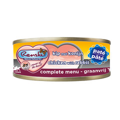 Renske Renske Kat Blik Paté Kip met Konijn 70 gr.