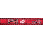 Rogz Beltz Fancy Dress Slipband XL Red Bone 1 st. Extra Large