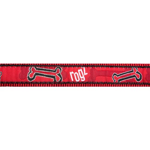 Rogz Beltz Fancy Dress Slipband XL Red Bone 1 st. Extra Large