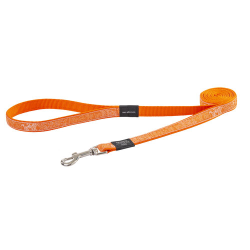 Rogz Beltz Fancy Dress LangeLijn L Orange Doodle-Orange 1 st. Large