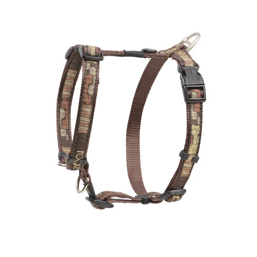 Rogz Beltz Fancy Dress Tuig S Mocha Bone 1 st. Small