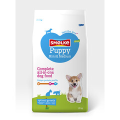 Smolke Smolke Hond Puppy Mini/Medium 12 kg.