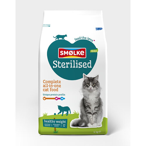 Smolke Smolke Kat Sterilised 4 kg.