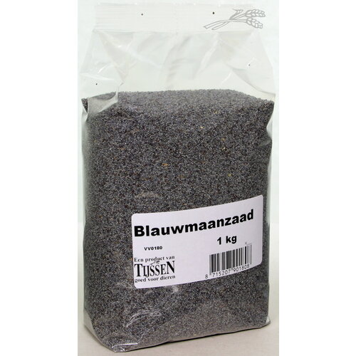 Tijssen goed voor dieren Blauwmaanzaad 1 kg.