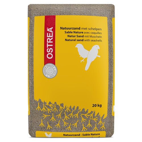Ostrea Ostrea Natuurzand 20 kg.
