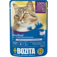 Bozita Bozita Feline Pouch Indoor Turkey in jelly 85 gr.