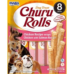 Inaba Inaba Dog Churu Rolls Wraps Salmon 8x12 gr.