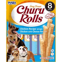 Inaba Inaba Dog Churu Rolls Wraps Cheese 8x12 gr.
