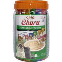Inaba Inaba Churu Multipack Tuna & Chicken 50 stuks 50 st.