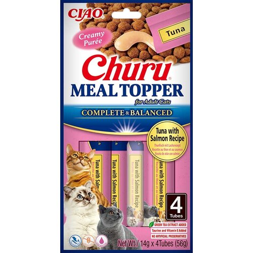 Inaba Inaba Meal Topper Tuna With Salmon 4x14 gr.