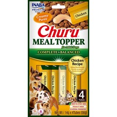 Inaba Inaba Dog Meal Topper Chicken 4x14 gr.