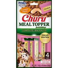 Inaba Inaba Dog Meal Topper Chicken With Salmon 4x14 gr.