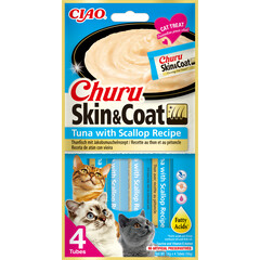 Inaba Inaba Churu Skin & Coat Tuna & Scallop 4x14 gr.