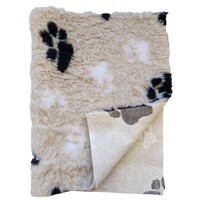 Lovely Nights Vetbed S Ongebiesd Antislip 2 Poot Beige 1 st. S (75x50)