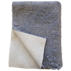 Lovely Nights Vetbed XL Ongebiesd Antislip Uni Grijs 1 st. XL (150x100)