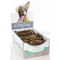 it's My Dog it's My Dog Collageen stick met kip + runderlong 12 cm 1 st. 12cm